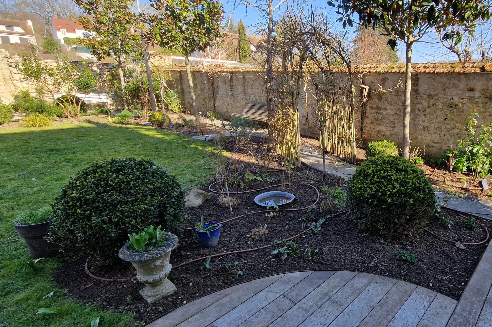 Aménagement de jardin Ruisseau par PaysaFlore